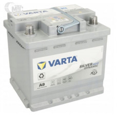 Автомобільний акумулятор VARTA Silver Dynamic Start-Stop AGM 50Ah  A9 (0)