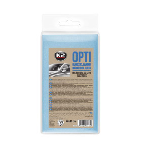 Рушник K2 Opti мікрофібра для очищення скляних та дзеркальних поверхонь 40 x 40 см (M430)