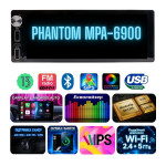 Автомобільна магнітола 1 DIN PHANTOM MPA-6900 6.8 IPS 4 64GB купити ціна