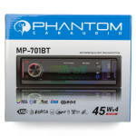 Автомагнітола Phantom MP-701BT 1Din