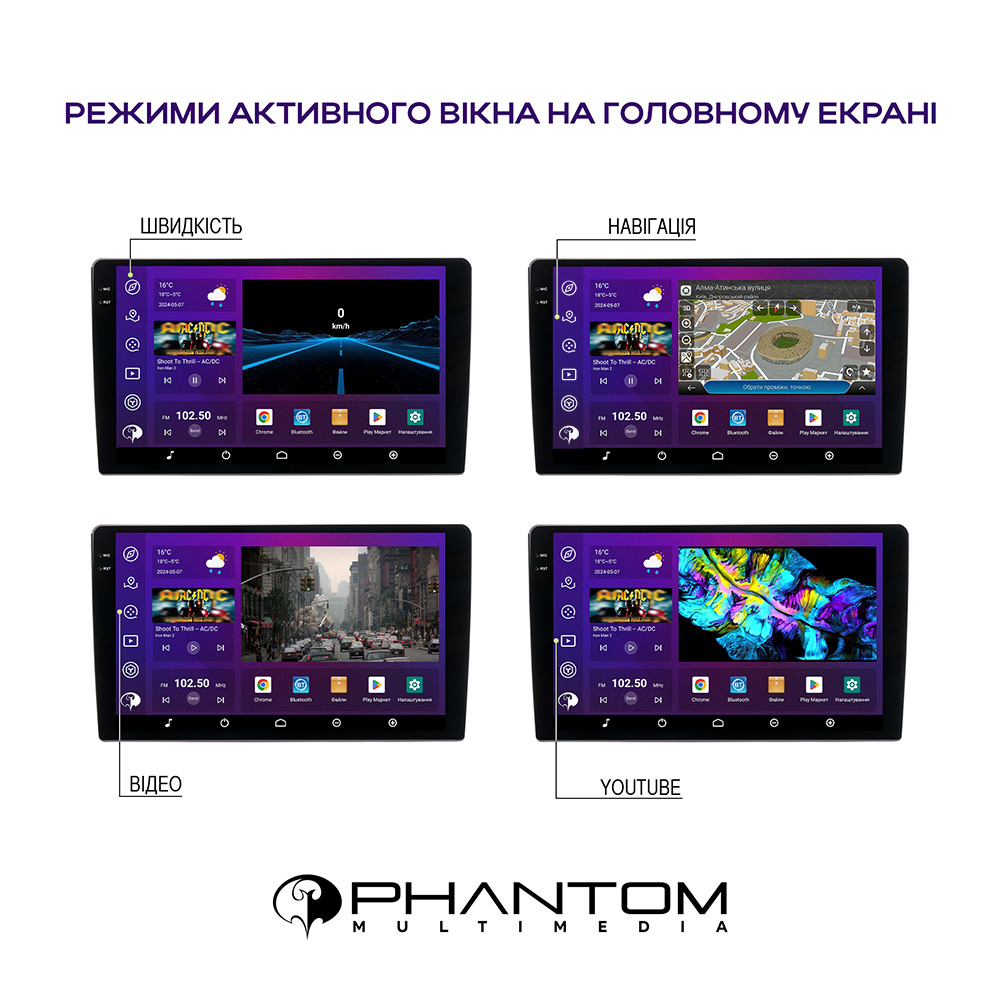 PHANTOM DVA-2K9 ProMax 4G 360° 8+128 Kia Sportage (SL) 2010-2015
