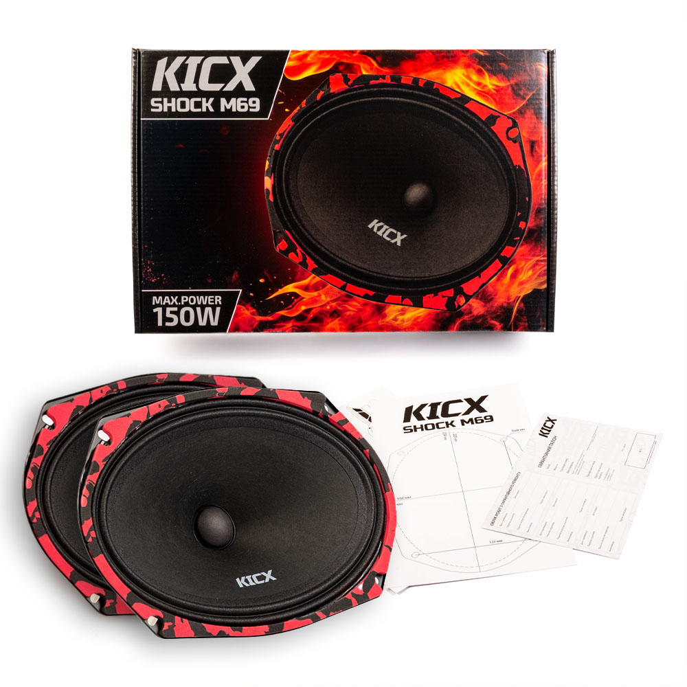 Kicx SHOCK M69 — Эстрадная акустика 6x9