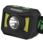 Фонарь налобный Winso 300Lm, 3W+COB, 850mAh, белый/красный