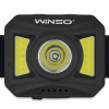 Фонарь налобный Winso 300Lm, 3W+COB, 850mAh, белый/красный