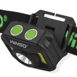 Фонарь налобный Winso 300Lm, 3W+COB, 850mAh, белый/красный
