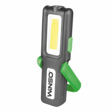 Фонарь портативный Winso 350Lm, 5W COB+3W, 2000mAh, белый