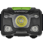 Фонарь налобный Winso 250Lm, 5W XPG, 1200mAh/3xAAA, с сенсором белый/красный