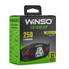 Фонарь налобный Winso 250Lm, 5W LED, 850mAh, с сенсором белый/красный