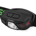 Фонарь налобный Winso 250Lm, 5W LED, 850mAh, с сенсором белый/красный