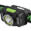 Ліхтар налобний Winso 330Lm, 5W CREE XTE+COB, 1800mAh, з сенсором білий/червоний