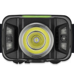 Ліхтар налобний Winso 330Lm, 5W CREE XTE+COB, 1800mAh, з сенсором білий/червоний
