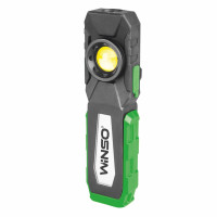 Фонарь портативный Winso 500Lm, 10W COB+3W, 2000mAh, белый/красный