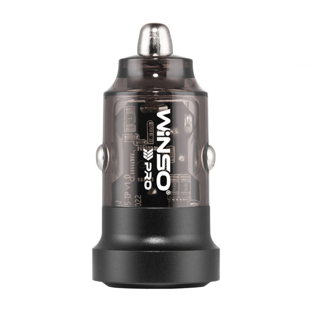 Автомобильное зарядное устройство Winso Pro 45W 1xUSB-C+1xUSB-A