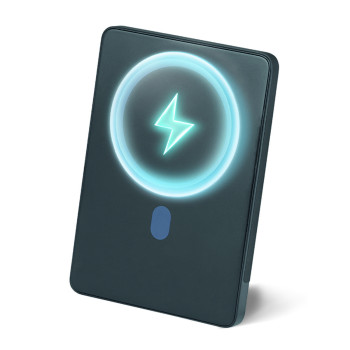 Повербанк (Power Bank) Brevia ePower 5000mAh MagSafe SuperSlim PD20W, Q15W LCD черный