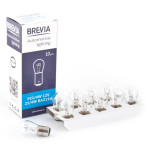 Лампа накаливания Brevia P21/4W 12V 21/4W BAZ15d CP, 10шт