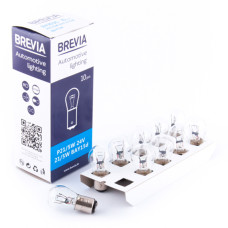 Лампа накаливания Brevia P21/5W 24V 21/5W BAY15d CP, 10шт Лампа накаливания Brevia P21/5W 24V 21/5W BAY15d CP, 10шт