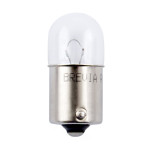 Лампа накаливания Brevia R10W 12V 10W BA15s CP, 10шт