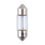Лампа накаливания Brevia C10W 12V 10W SV8.5 T11x31 CP, 10шт