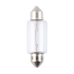 Лампа накаливания Brevia C18W 12V 18W SV8.5 T15x44 CP, 10шт