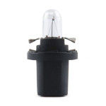 Лампа накаливания Brevia BAX 12V 1.2W B8.5d Black CP, 10шт