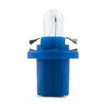 Лампа накаливания Brevia BAX 12V 1.2W BX8.5d Light Blue CP, 10шт