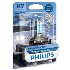 Галогенова лампа Philips H7 WhiteVision Ultra+60% 4200K 12V 55W PX26d