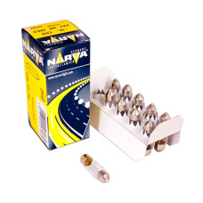Лампа розжарювання Narva C5W 12V 5W SV8,5, 10шт