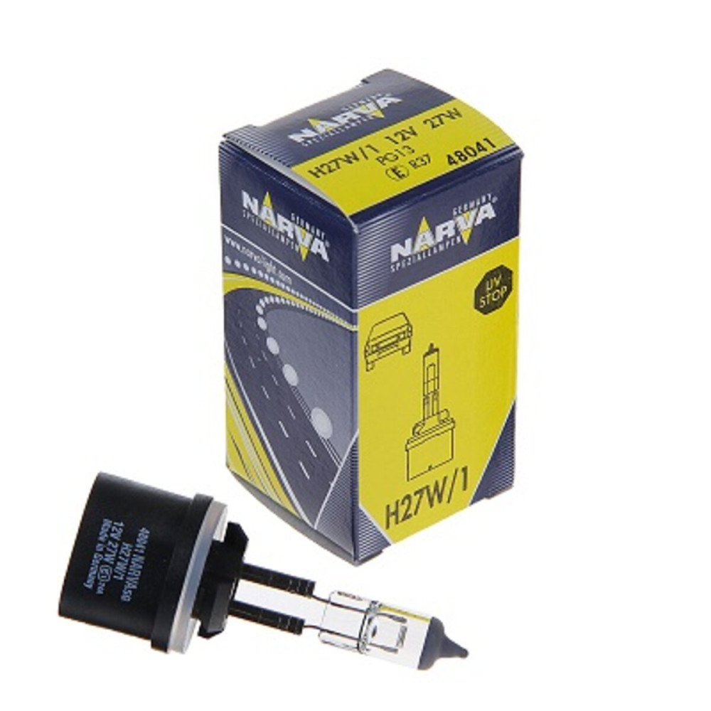 Галогенова лампа Narva H27W/1 12V 27W PG13