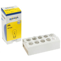 Лампа накаливания Narva W16W 12V 16W W2,1X9,5d, 10шт
