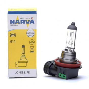Галогенова лампа Narva H11 12V 55W PGJ19-2
