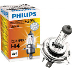 Галогенова лампа Philips H4 12V 60/55W P43t-38 Premium (30% більше світла)