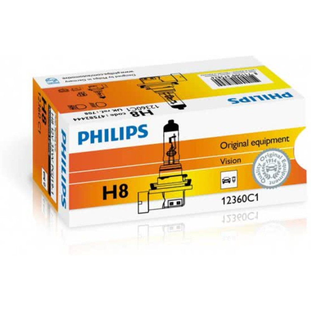 Галогенова лампа Philips H8 12V 35W PGJ19-1