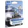 Галогеновая лампа Philips H3 12V 55W PK22s WhiteVision ultra +60% (3900K) блистер