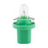 Лампа накаливания Brevia BAX 12V 2W B8,5d Green CP, 10шт