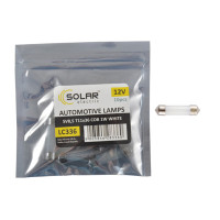 Автолампа Solar LED 12V SV8.5 T11x36 1COB 1W white 10шт