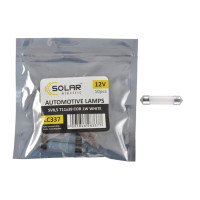 Автолампа Solar LED 12V SV8.5 T11x39 1COB 1W white 10шт