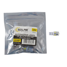 Автолампа Solar LED 12V T10 W2.1x9.5d 6SMD 5630 with lens white 10шт Автолампа Solar LED 12V T10 W2.1x9.5d 6SMD 5630 with lens white 10шт