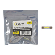 Автолампа Solar LED 12V SV8.5 T11x36 3smd 5050 white 10шт Автолампа Solar LED 12V SV8.5 T11x36 3smd 5050 white 10шт