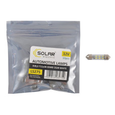Автолампа Solar LED 12V SV8.5 T11x36mm 6smd 3528 white 10шт Автолампа Solar LED 12V SV8.5 T11x36mm 6smd 3528 white 10шт