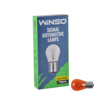 Лампа накаливания Winso 12V PY21W 21W BAU15s Amber, 10шт Лампа накаливания Winso 12V PY21W 21W BAU15s Amber, 10шт
