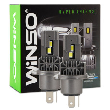 Автолампы Winso LED H4 12/24V 30Вт 3000Лм 6500K CSP3570 2шт