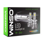 Автолампы Winso LED H4 12/24V 90Вт 7000Лм 6500K CSP3970 2шт