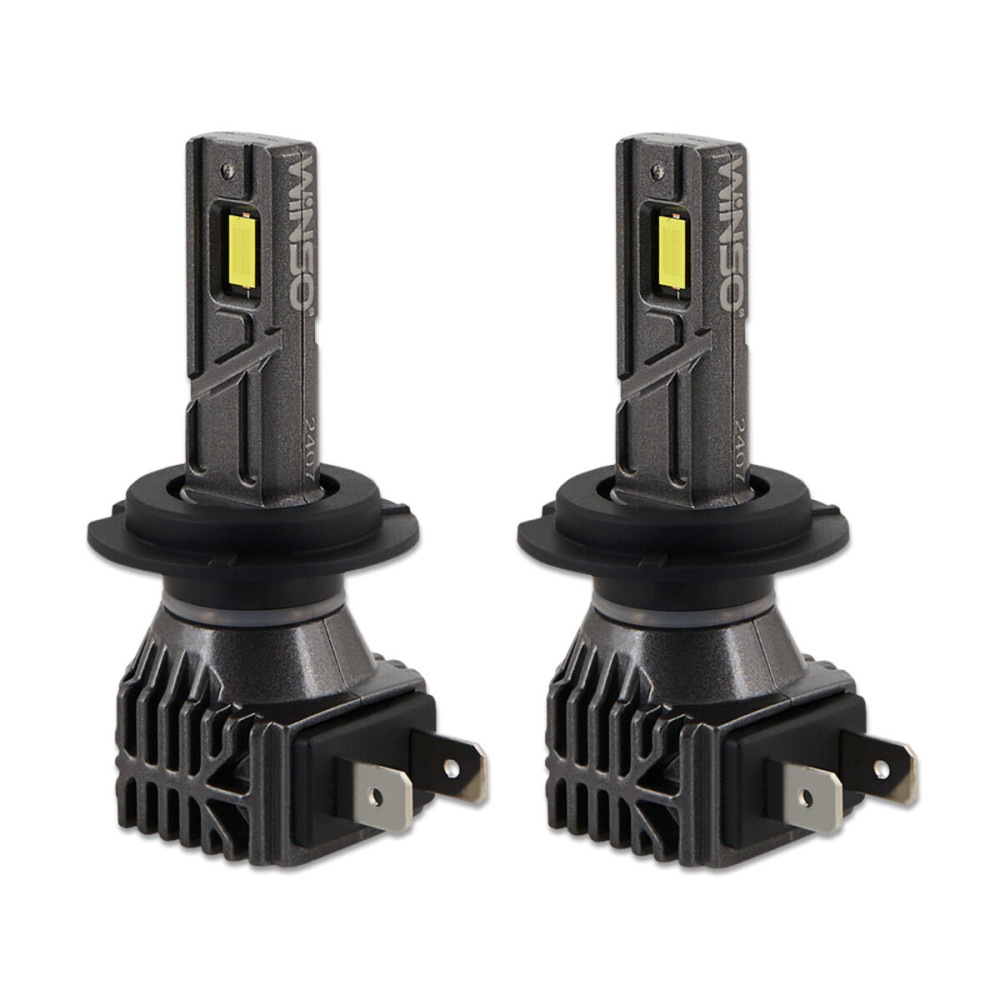 Автолампи Winso LED H7 12/24V 30Вт 3000Лм 6500K CSP3570 2шт