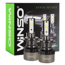 Автолампы Winso LED H7 12/24V 50Вт 5000Лм 6500K CSP3570 2шт Автолампы Winso LED H7 12/24V 50Вт 5000Лм 6500K CSP3570 2шт