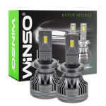 Автолампы Winso LED H7 12/24V 90Вт 7000Лм 6500K CSP3970 2шт