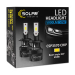 Автолампа Solar LED H4 12/24V 50W 5000Lm 6500K CSP3570 2шт