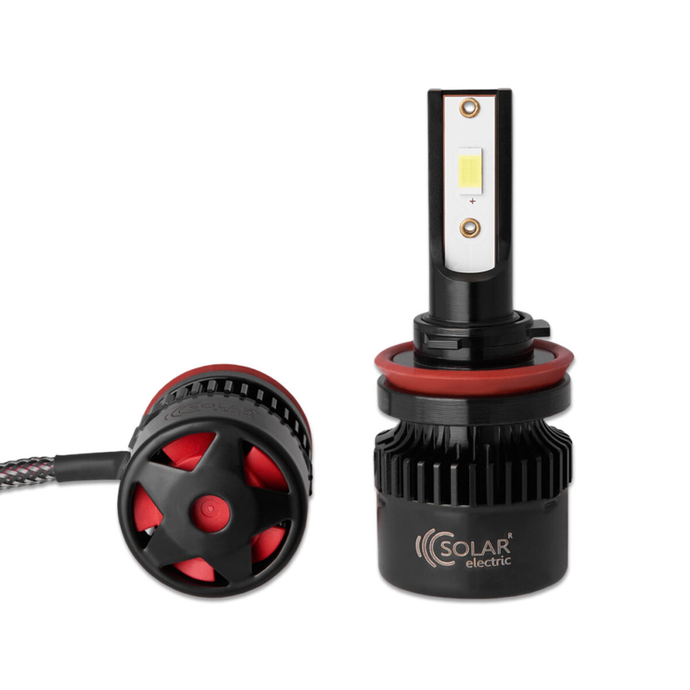 Автолампа Solar LED H8-H11-H16 12/24V 50W 5000Lm 6500K CSP3570