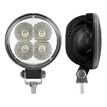 Фара светодиодная Brevia Epistar Flood 10-30V, 12W (4x3W), 880Lm, 1шт