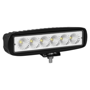 Фара светодиодная Brevia Epistar Flood 10-30V, 18W (6x3W), 1320Lm, 1шт