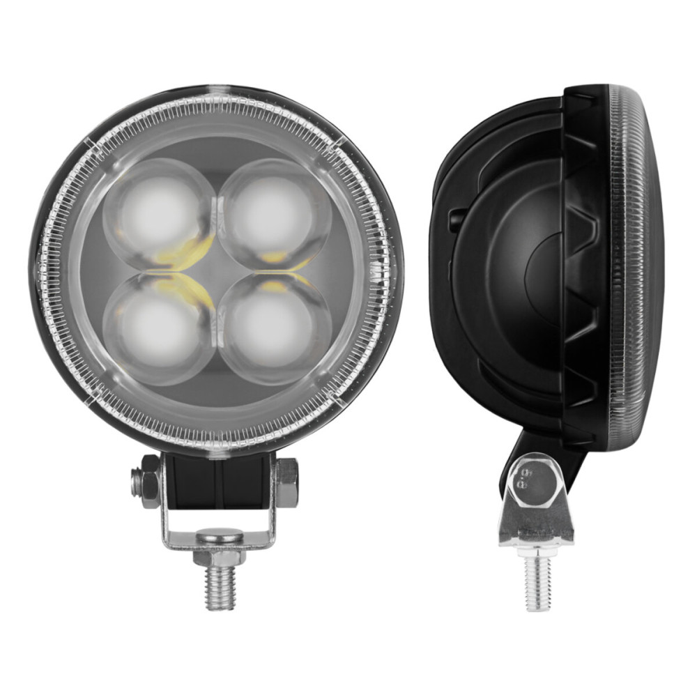 Фара светодиодная Brevia Epistar 4D Spot 10-30V, 12W (4x3W), 880Lm, 1шт